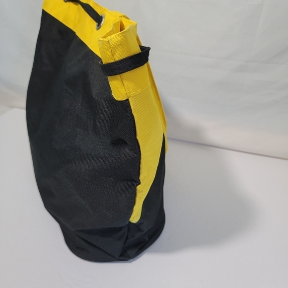 Island Bahama Dreams NIKE FREEPORT BAHAMAS Black/Yellow Canvas Tote Bag Size L - Picture 5 of 11